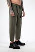 Olive Drip Pants